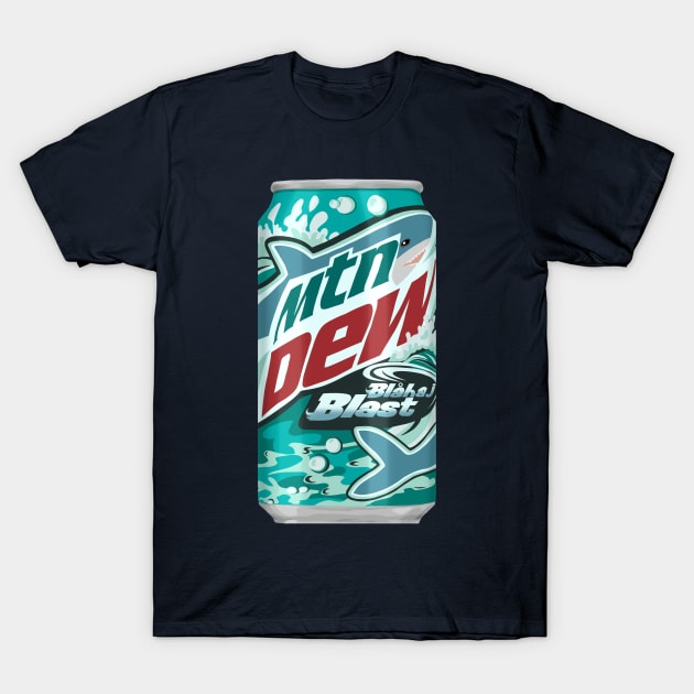 Blåhaj Beverage T-Shirt by Katy Creates
